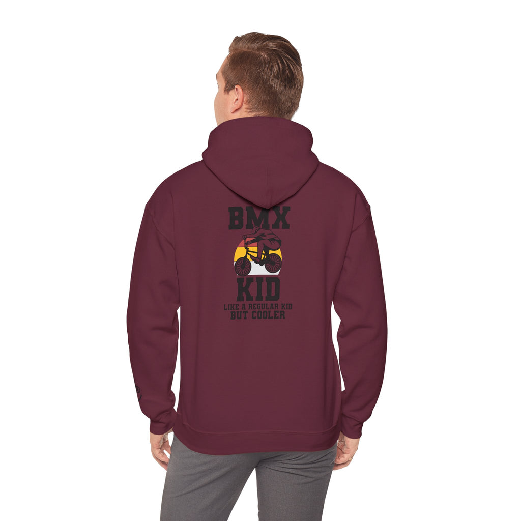 Rad-BMX Kid Hoodie — "Like a Regular Kid But Cooler" Youth BMX Pullover