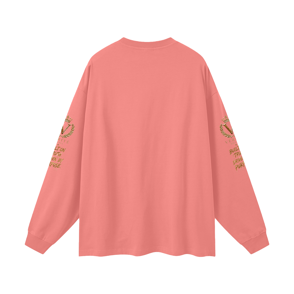7NV-VERITE-Oversized Unisex Long Sleeve T-Shirt