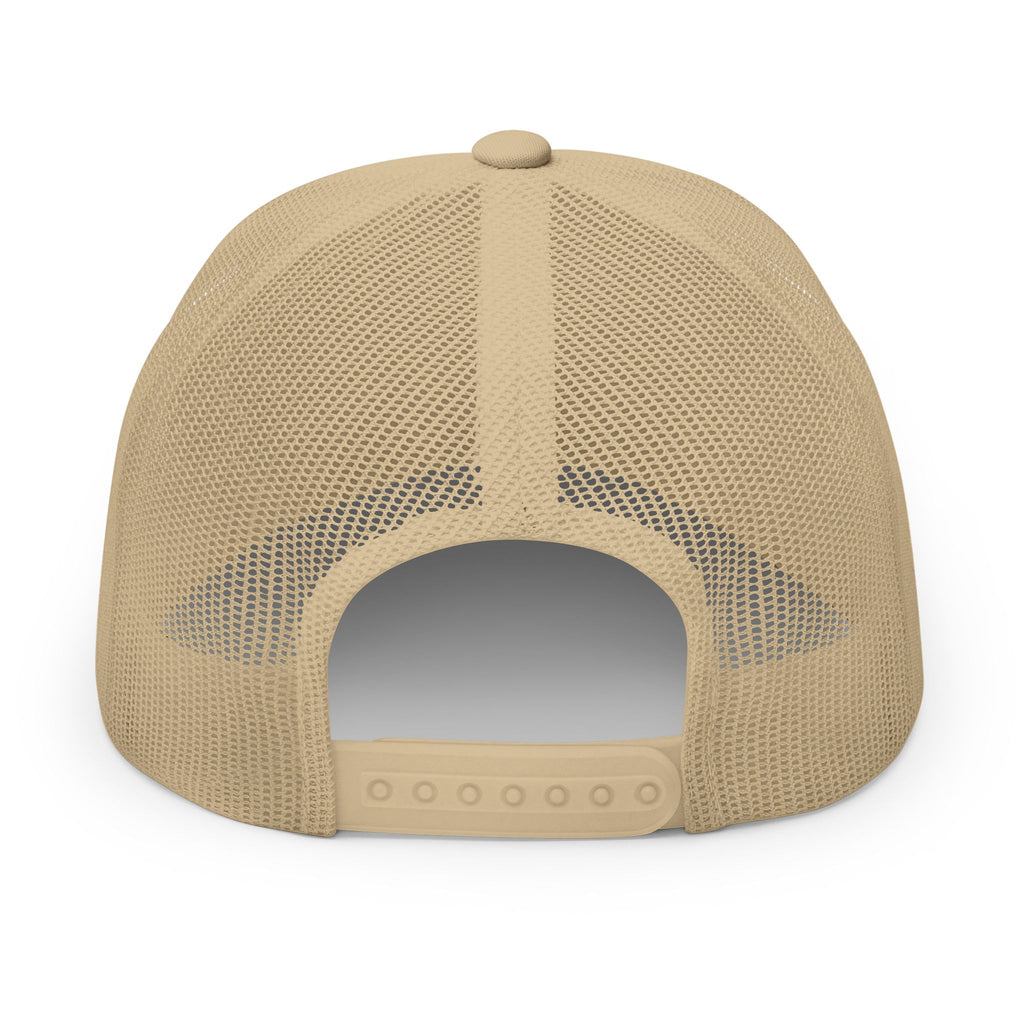 Hat-Snake Patch Trucker Cap — Live to Ride Embroidered Snapback