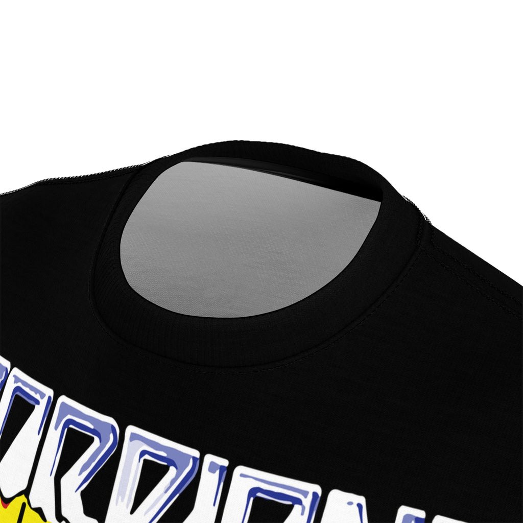 Metal- Graphic Tee – Yellow  Spiral Band Shirt