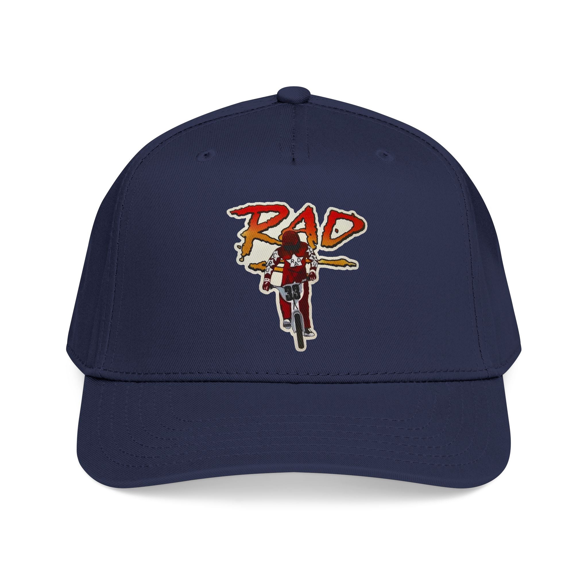 Rad- Dirt Bike Cap — Retro Motocross Baseball Hat