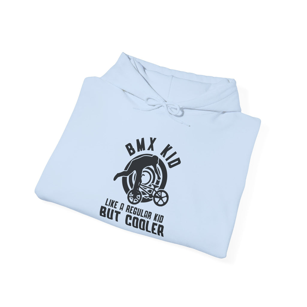 Rad-BMX Kid Hoodie — "Like a Regular Kid But Cooler" Youth BMX Pullover