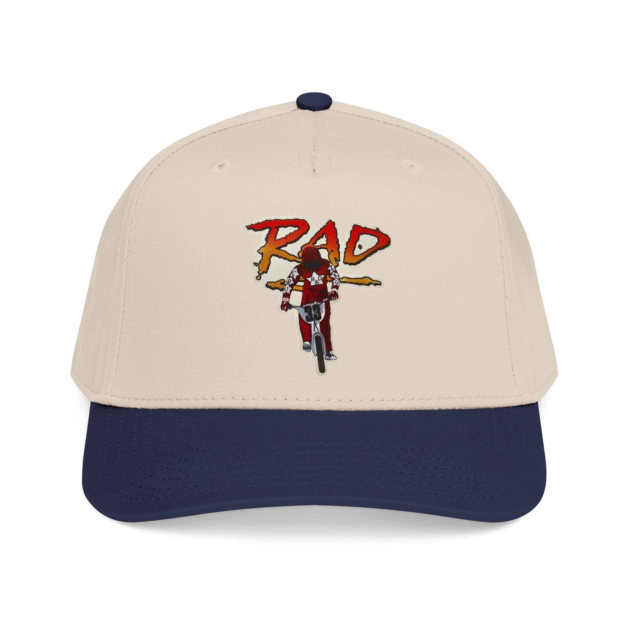 Rad- Dirt Bike Cap — Retro Motocross Baseball Hat