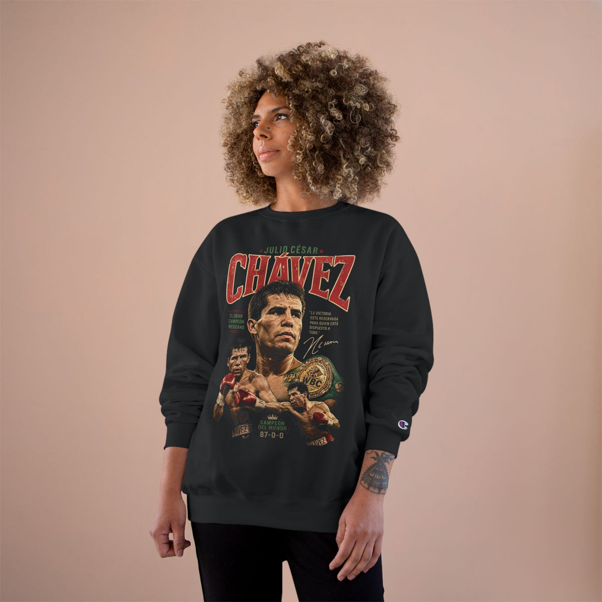 Retro Champion Tribute-Champion Sweatshirt