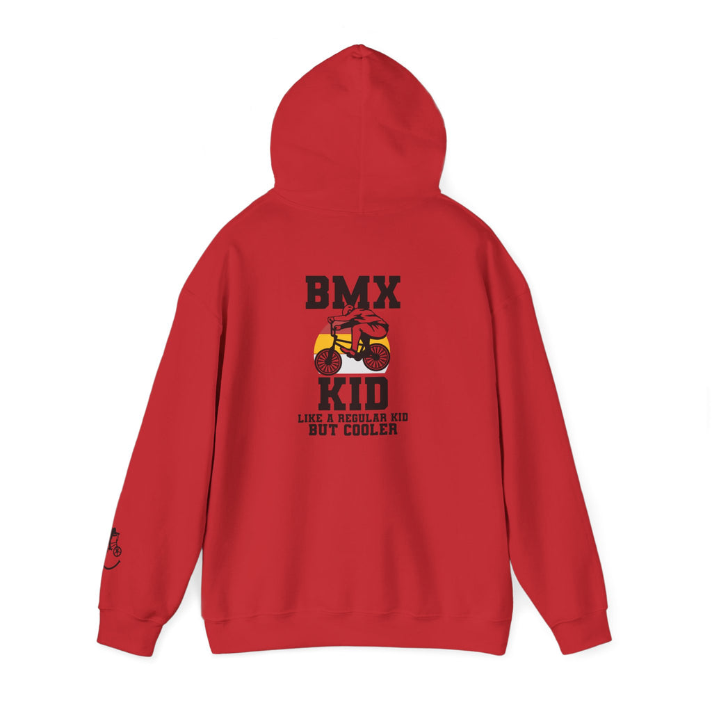 Rad-BMX Kid Hoodie — "Like a Regular Kid But Cooler" Youth BMX Pullover
