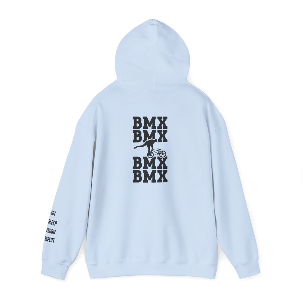 Rad-BMX Rider Hoodie — BMX Stunt Silhouettes Pullover for Riders & Fans