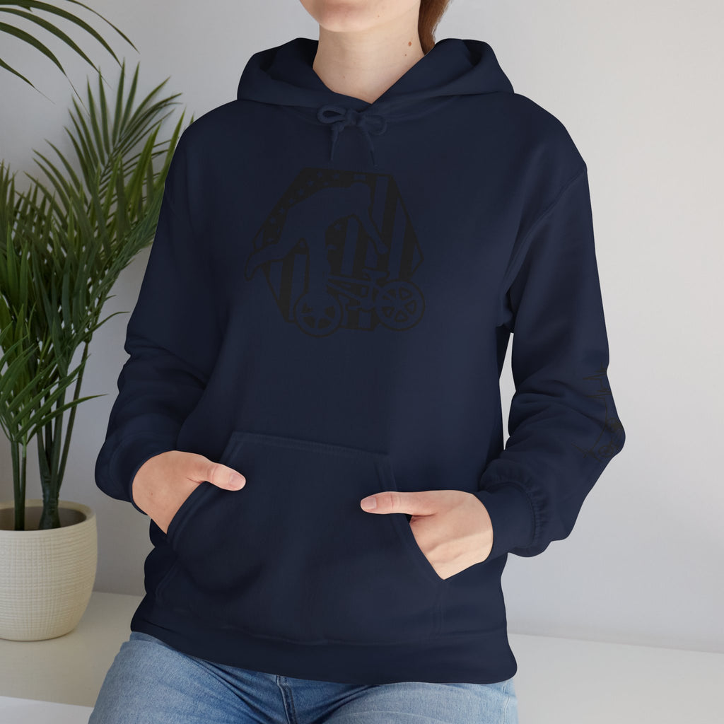 Rad-BMX Is Importanter Hoodie — Funny BMX Rider Sweatshirt