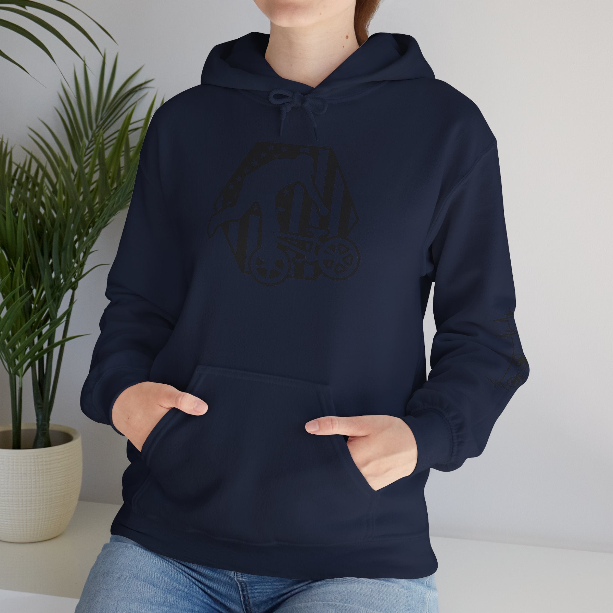 Rad-BMX Is Importanter Hoodie — Funny BMX Rider Sweatshirt