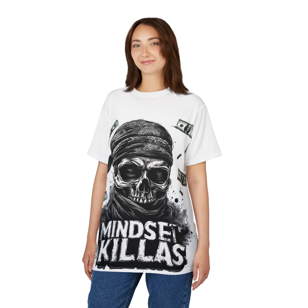 Mindset- Killas Skull Tee — Edgy Skull Graphic T-Shirt