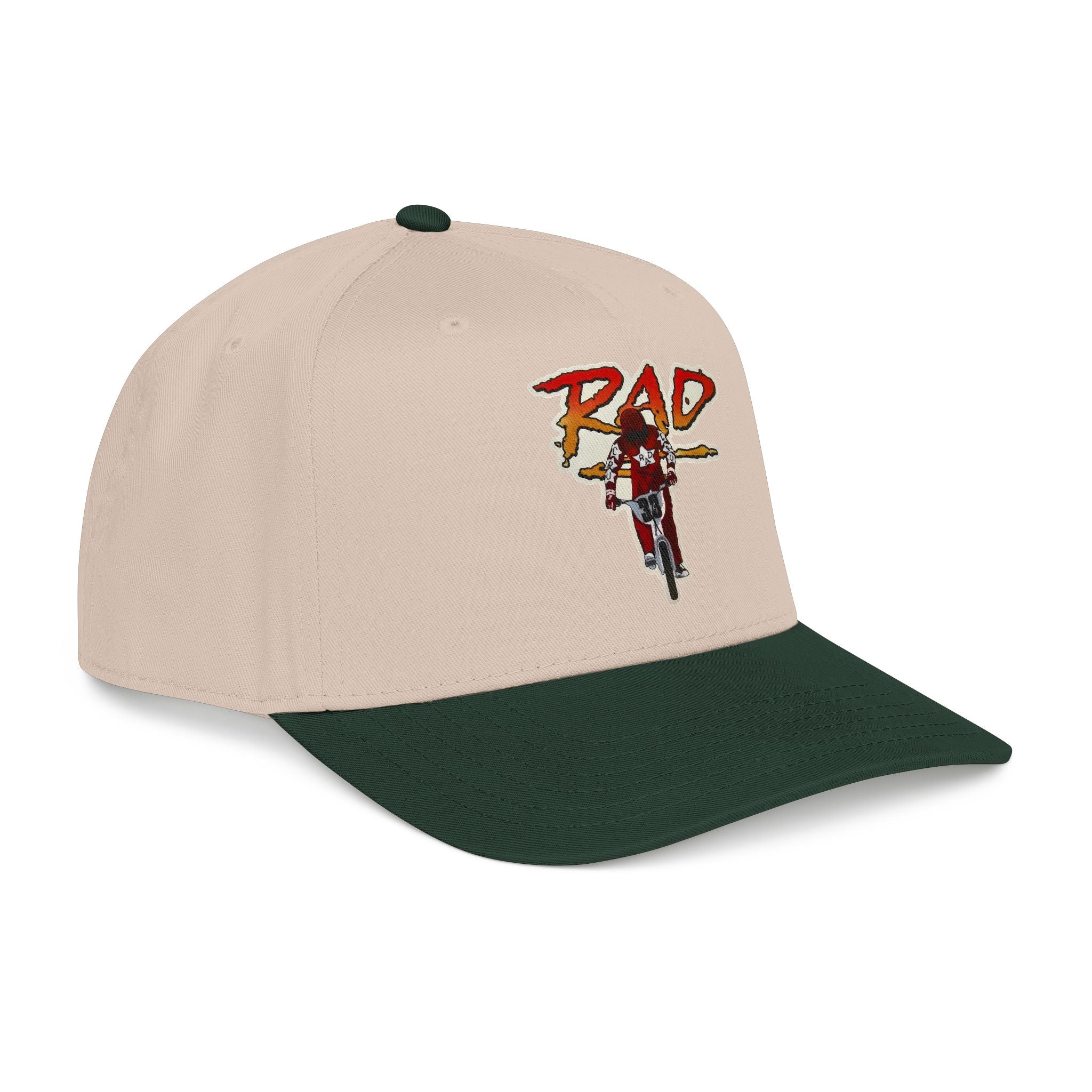Rad- Dirt Bike Cap — Retro Motocross Baseball Hat
