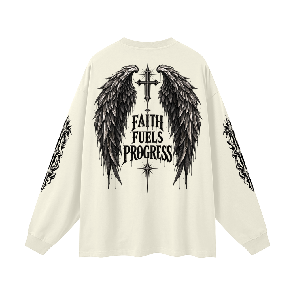 7NV-Oversized Unisex Long Sleeve T-Shirt
