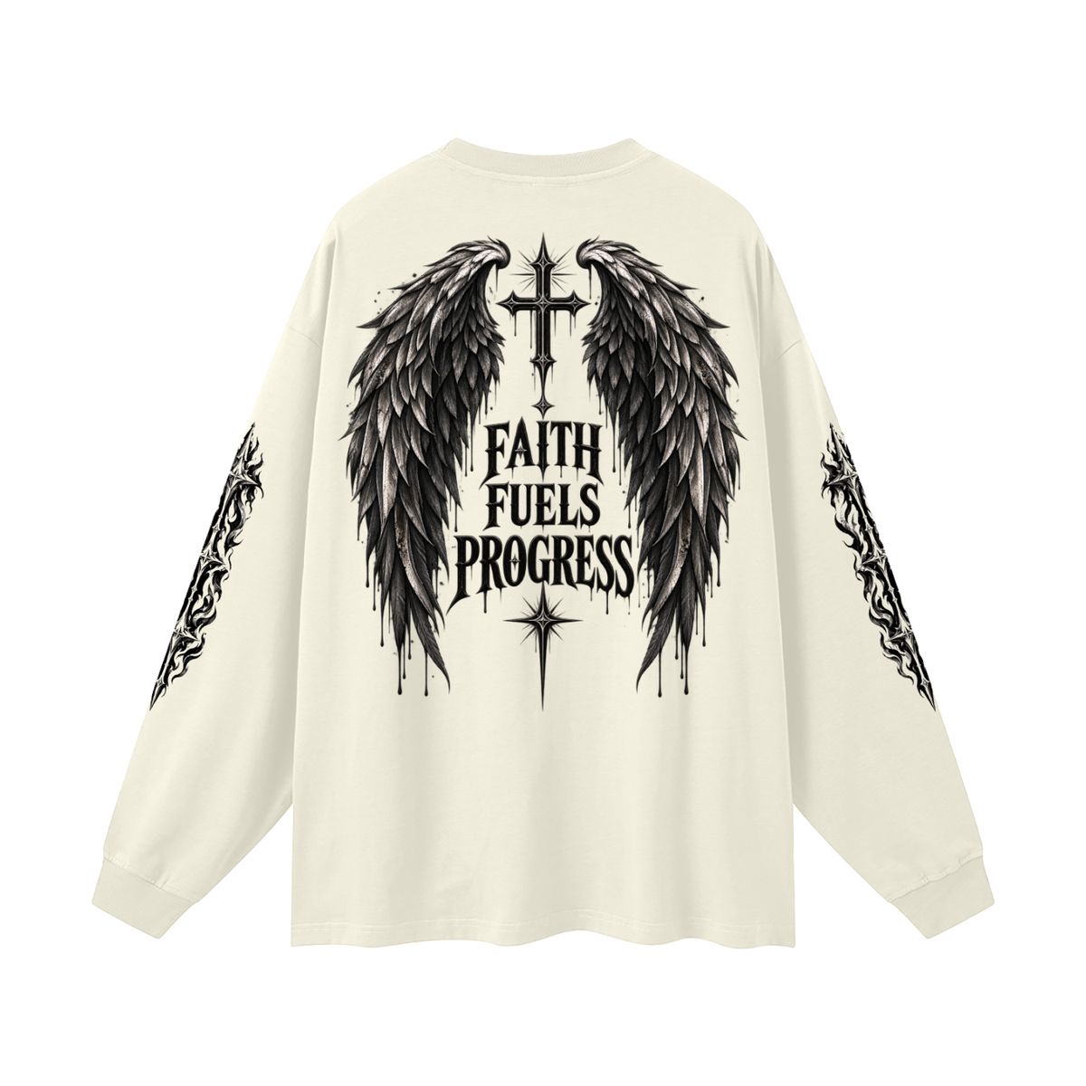 7NV-Oversized Unisex Long Sleeve T-Shirt