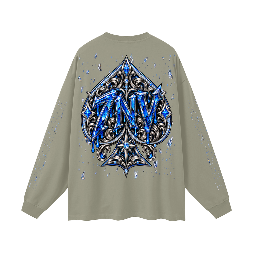 7NV-Oversized Unisex Long Sleeve T-Shirt