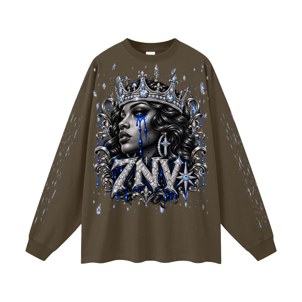 7NV-Oversized Unisex Long Sleeve T-Shirt