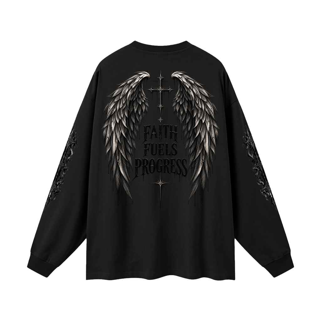7NV-Oversized Unisex Long Sleeve T-Shirt