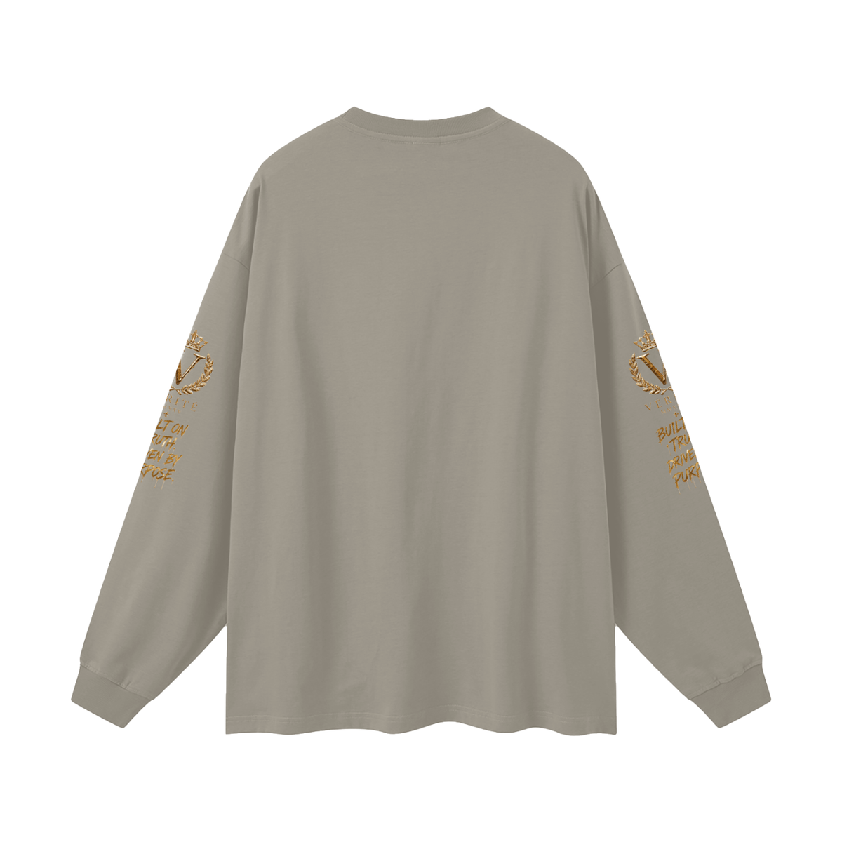 7NV-VERITE-Oversized Unisex Long Sleeve T-Shirt