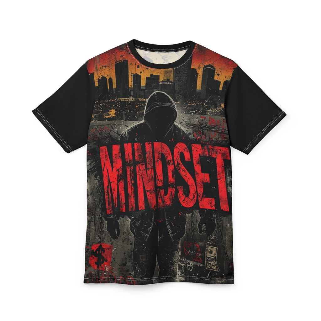Mindset- Graphic Tee — Urban Hoodie Silhouette Streetwear AOP