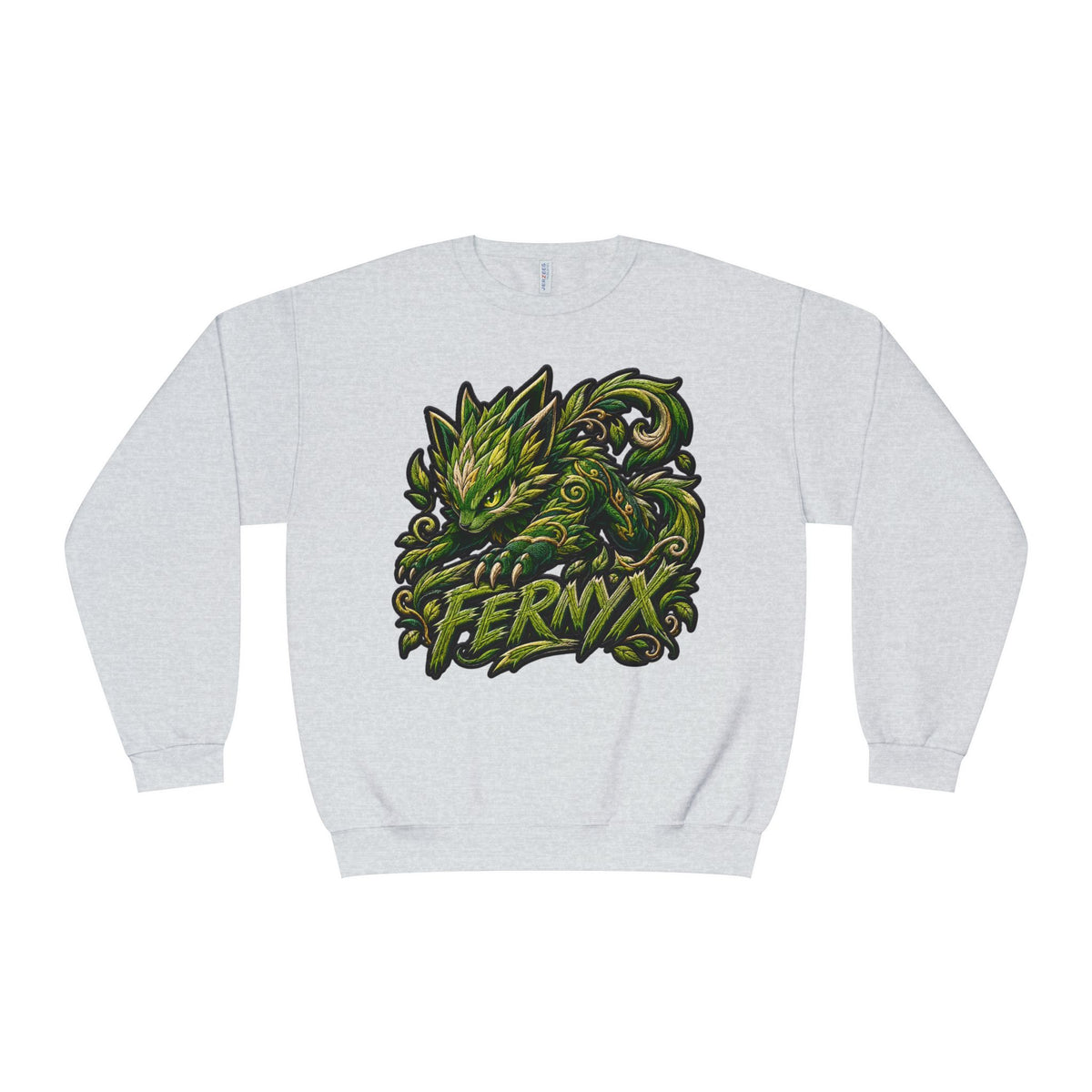 Shadow- "FERNYX" Green Graffiti Crewneck