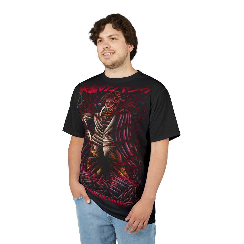 Anime- Shank Anime Warrior T-Shirt — Japanese Graphic Tee