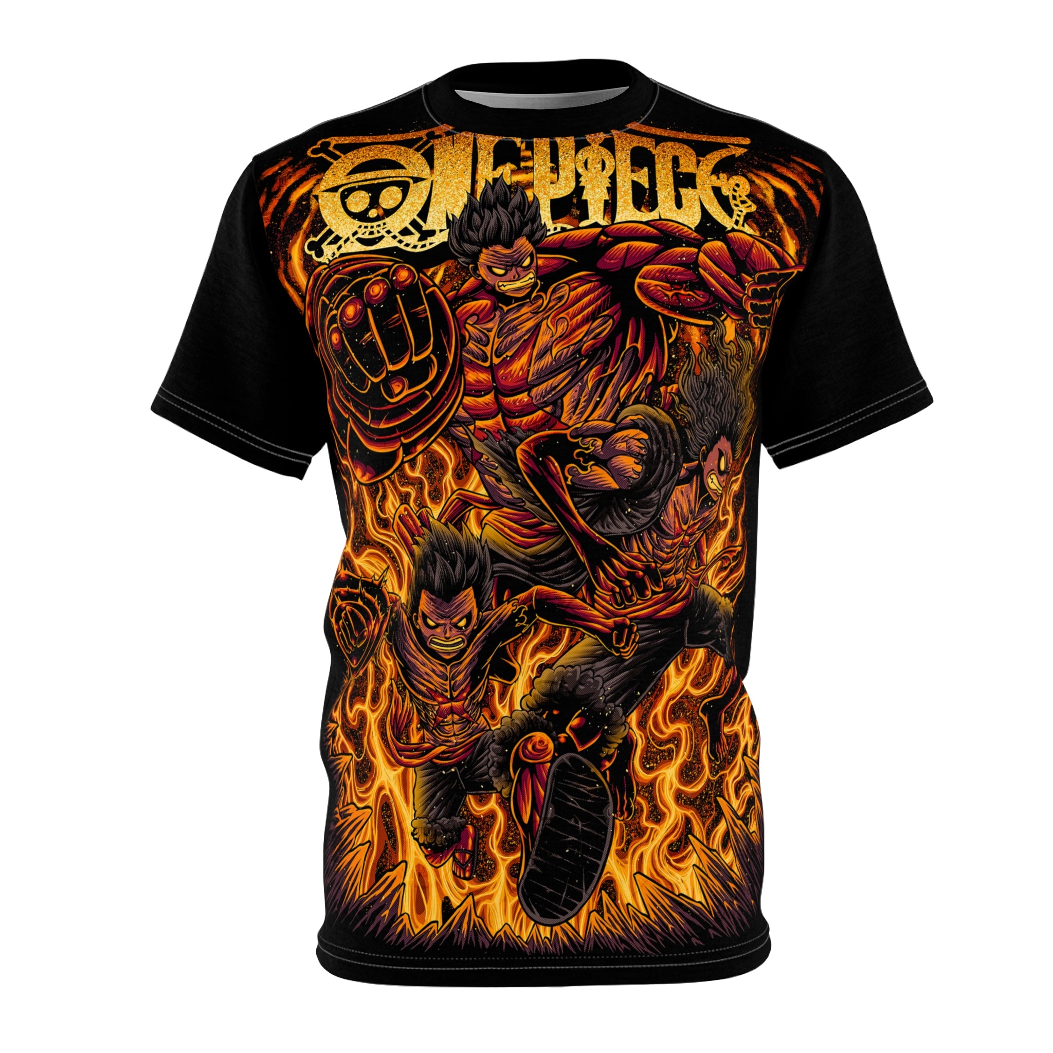 Anime- Fourth Flames Graphic Tee