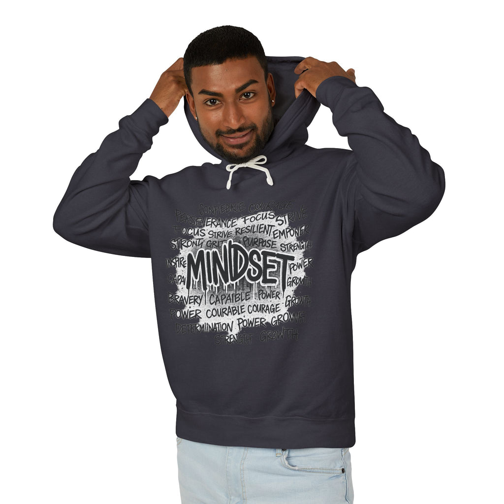 Mindset- Words Hoodie — Inspirational Typography Motivational Hoodie