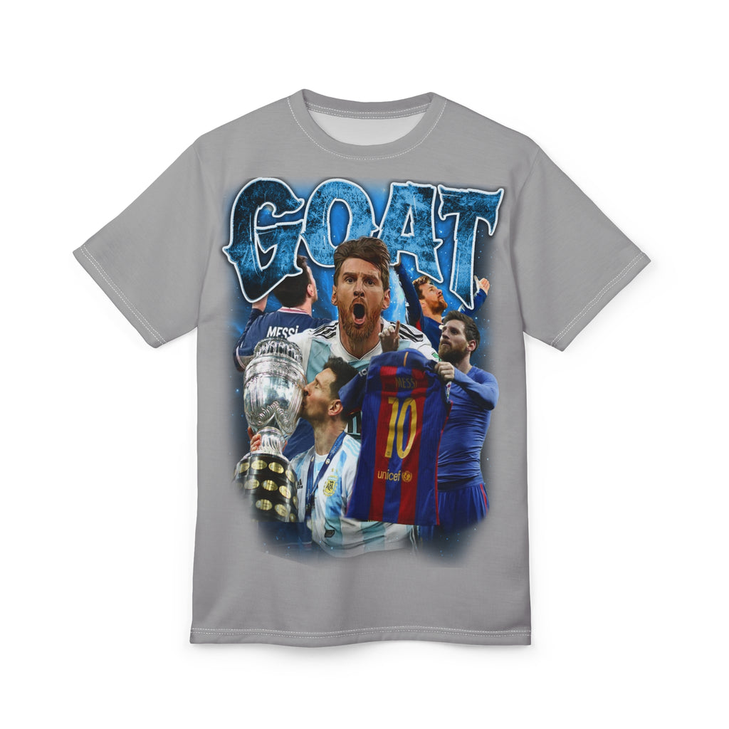 Team-GOAT Soccer T‑Shirt – Iconic Football Legend Collage Tee