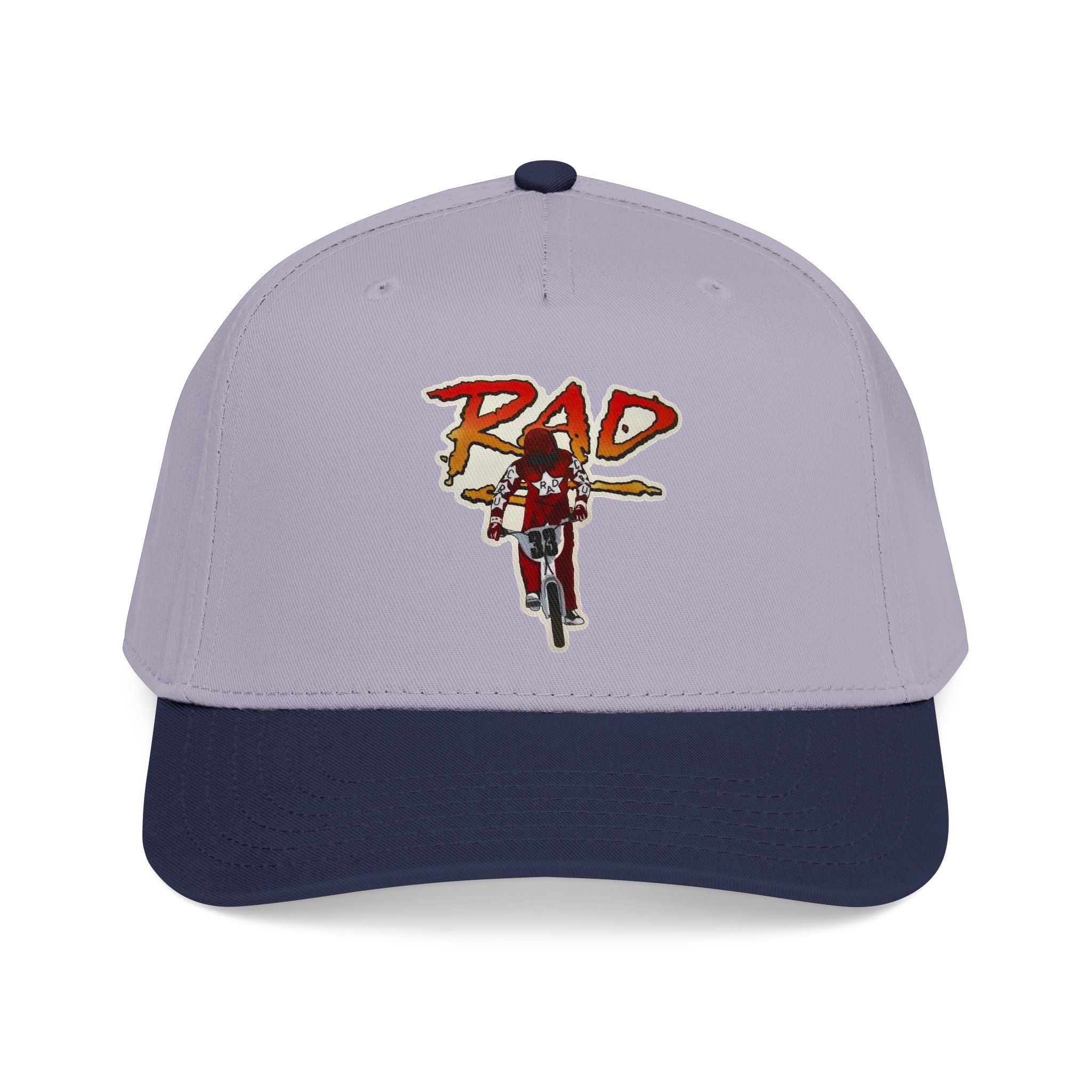 Rad- Dirt Bike Cap — Retro Motocross Baseball Hat