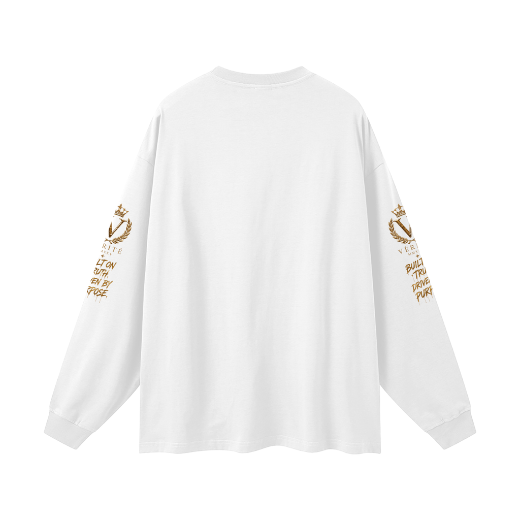 7NV-VERITE-Oversized Unisex Long Sleeve T-Shirt