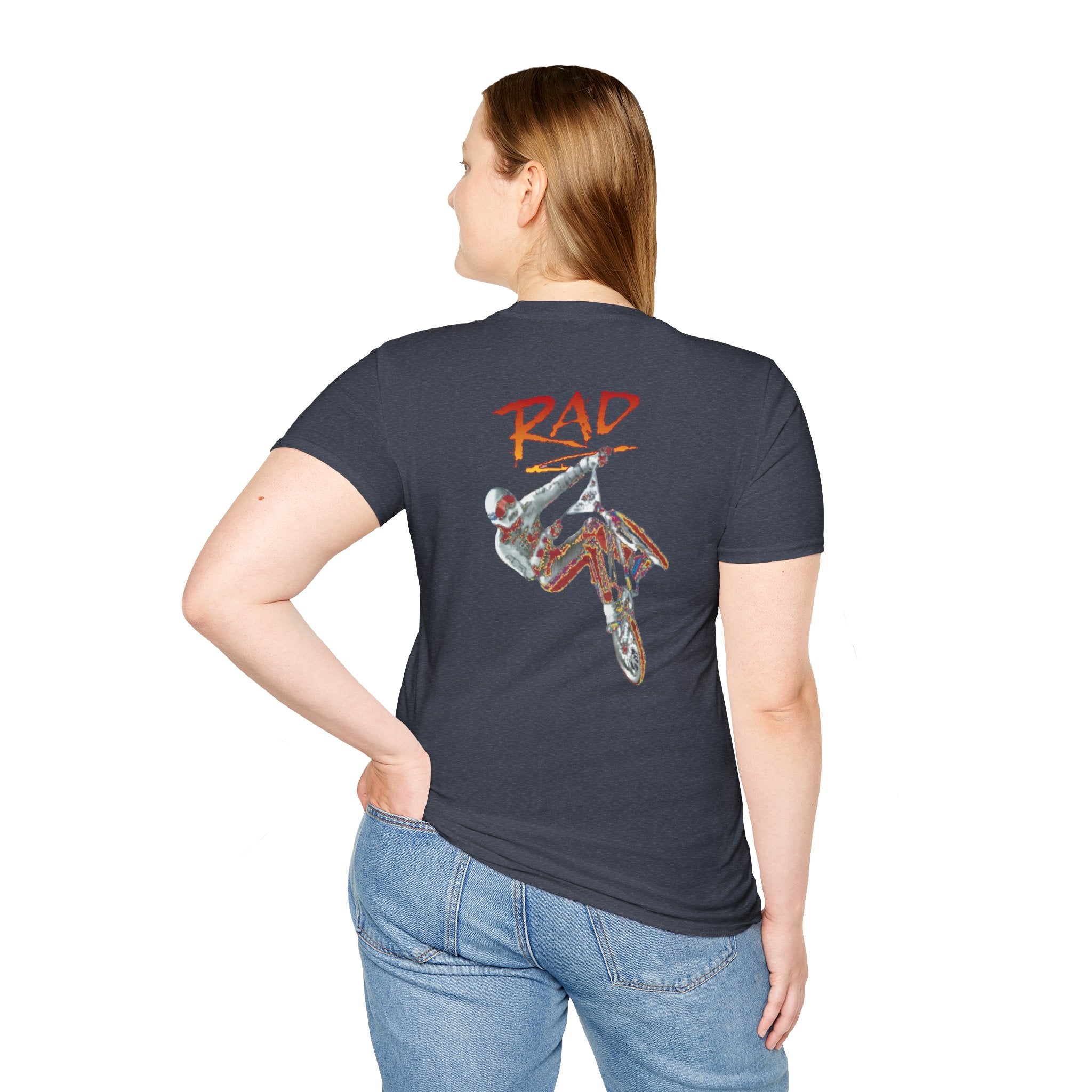 Rad- Racing T-Shirt — Vintage BMX & Motocross Graphic Tee