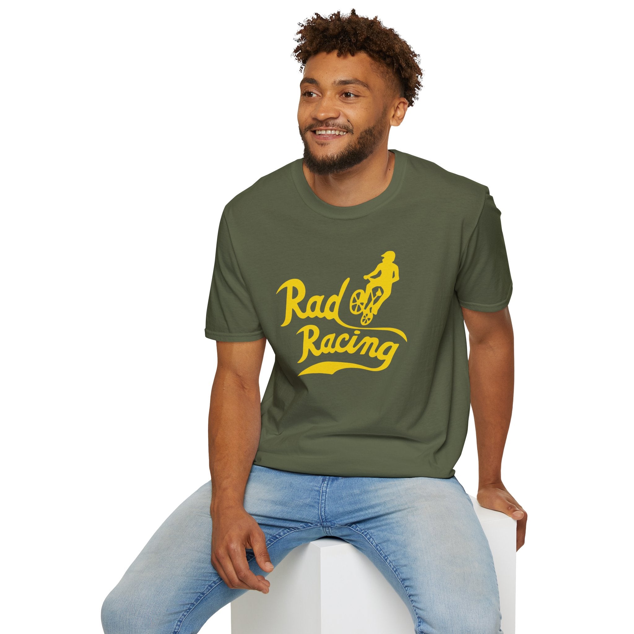Rad- Racing T-Shirt — Vintage Motocross BMX Graphic Tee