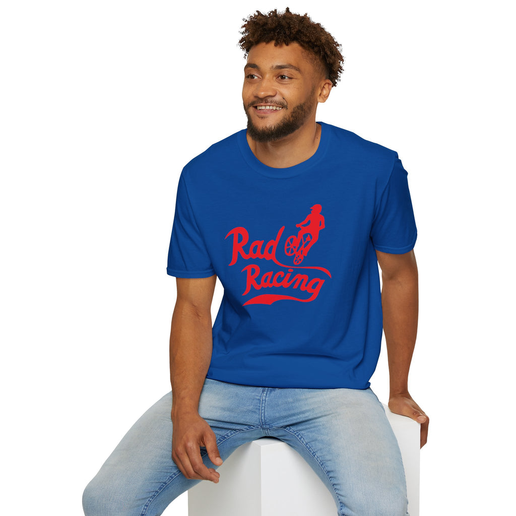 Rad- Racing T-Shirt — Vintage BMX & Motocross Graphic Tee