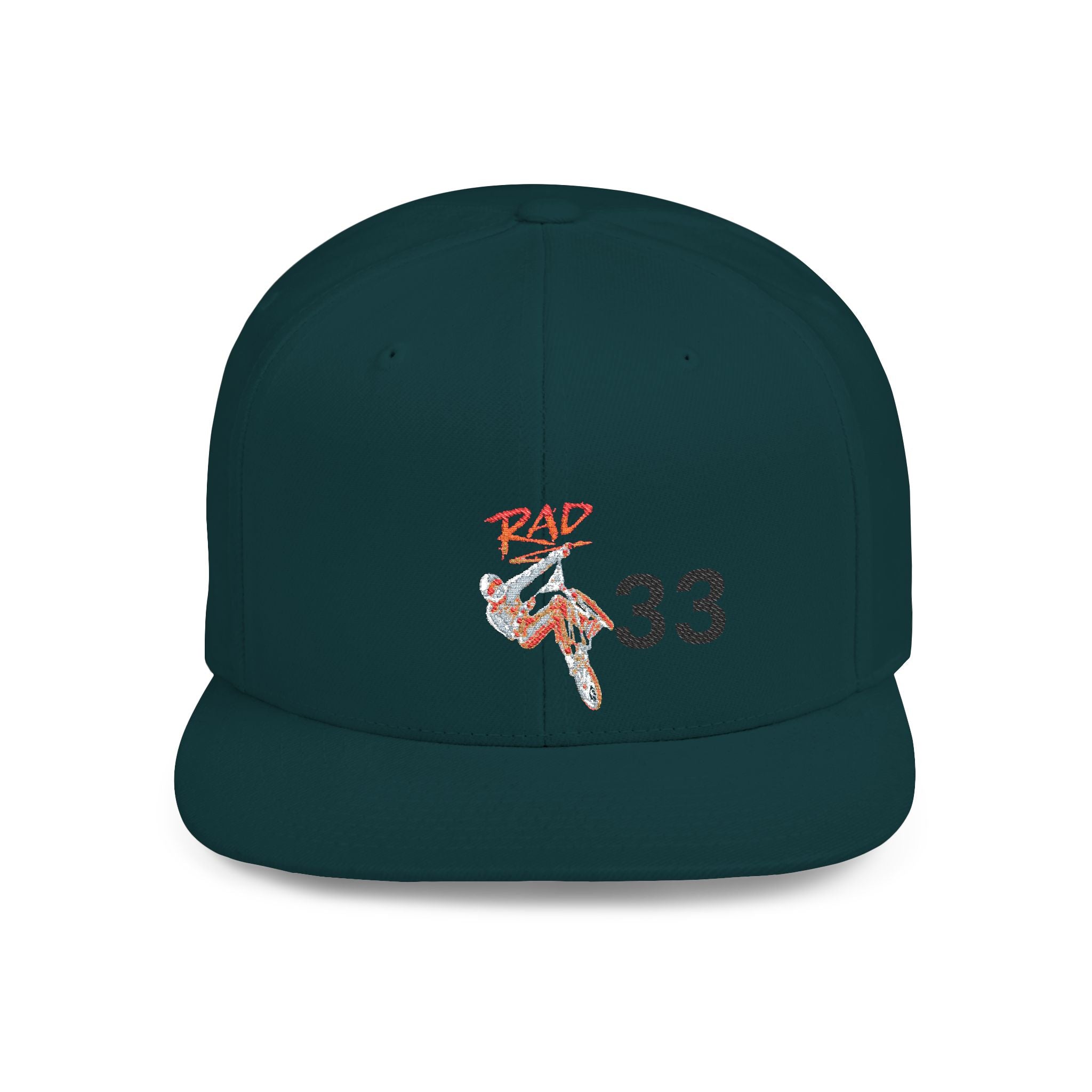 Rad-Flat Bill Snapback