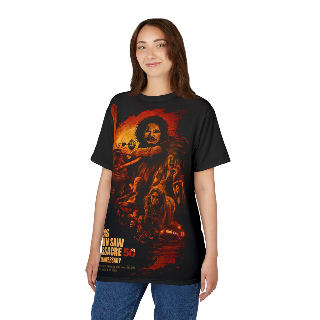 Movie-The Texas Chain 50th Anniversary Tee