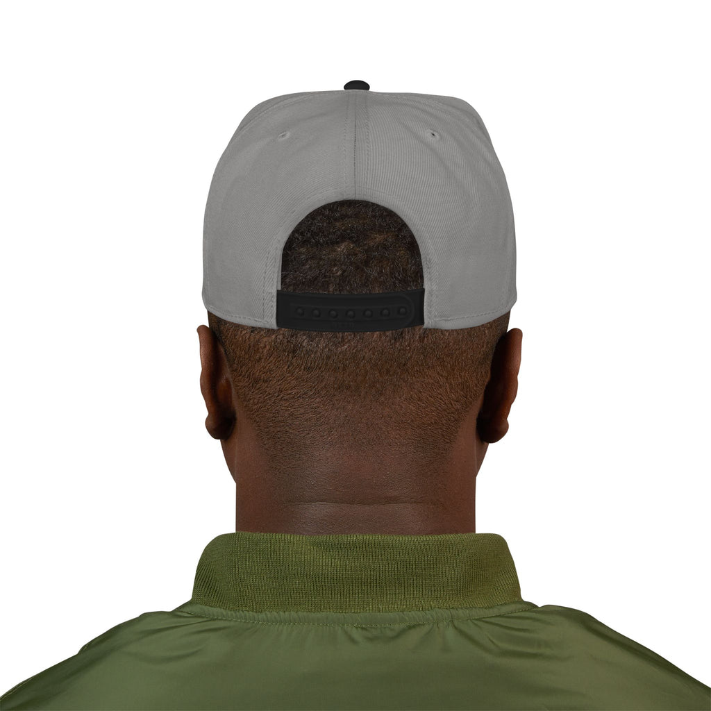 Hat-Embroidered City Gold Snapback Hat