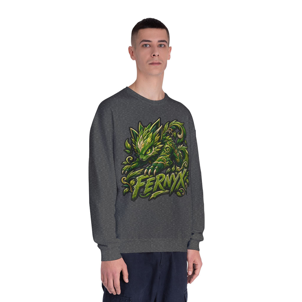 Shadow- "FERNYX" Green Graffiti Crewneck