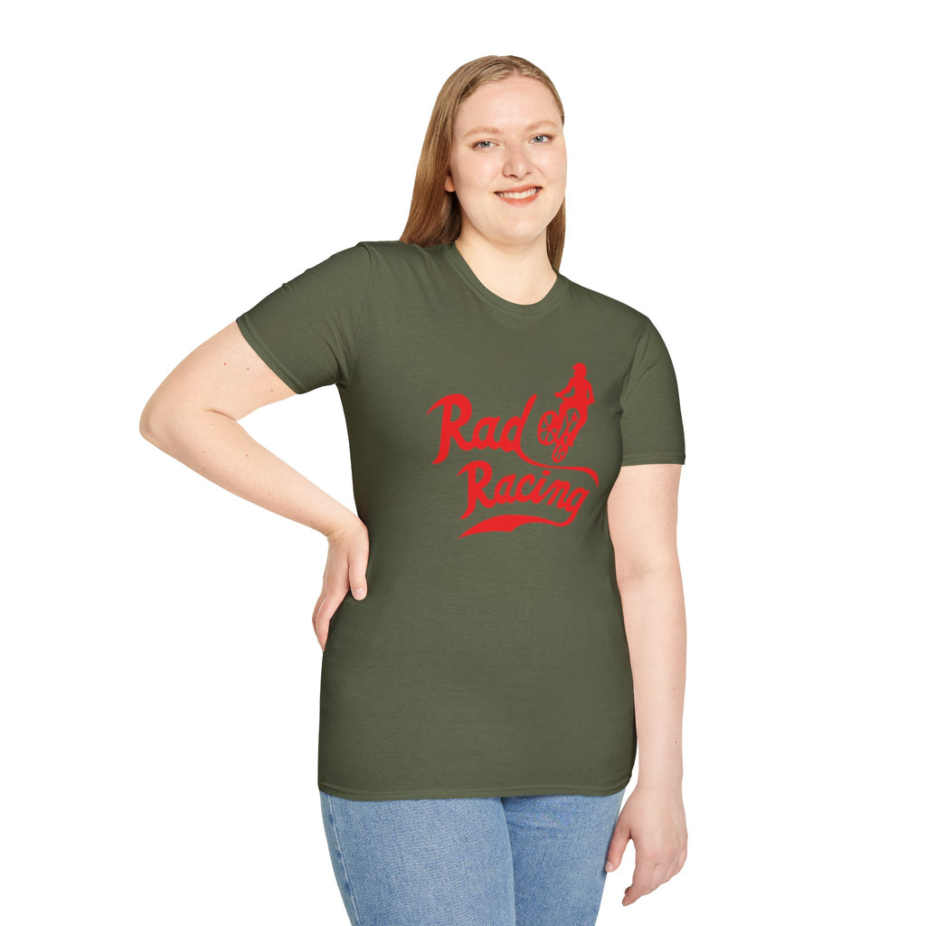 Rad- Racing T-Shirt — Vintage BMX & Motocross Graphic Tee