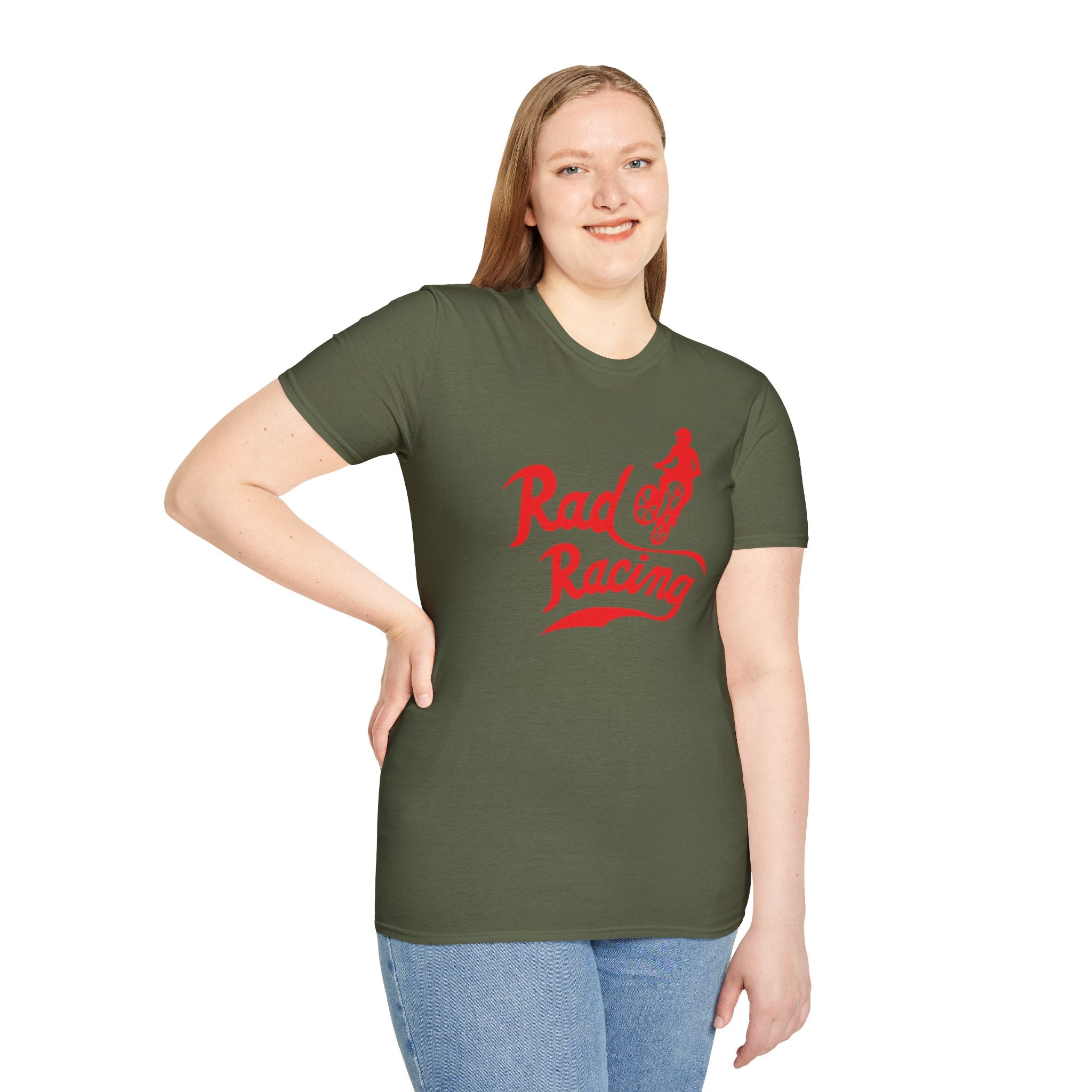 Rad- Racing T-Shirt — Vintage BMX & Motocross Graphic Tee