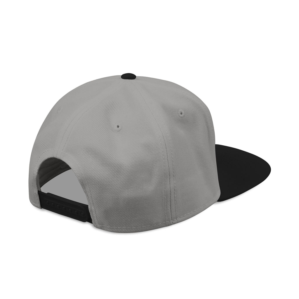 Hat-Embroidered Gold Graffiti Snapback Hat