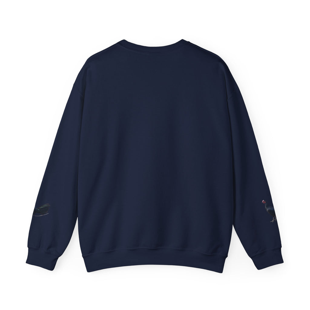 Henny- Chicken Sweatshirt — "No Hennies No Life" Graphic Pullover for Chicken Lovers