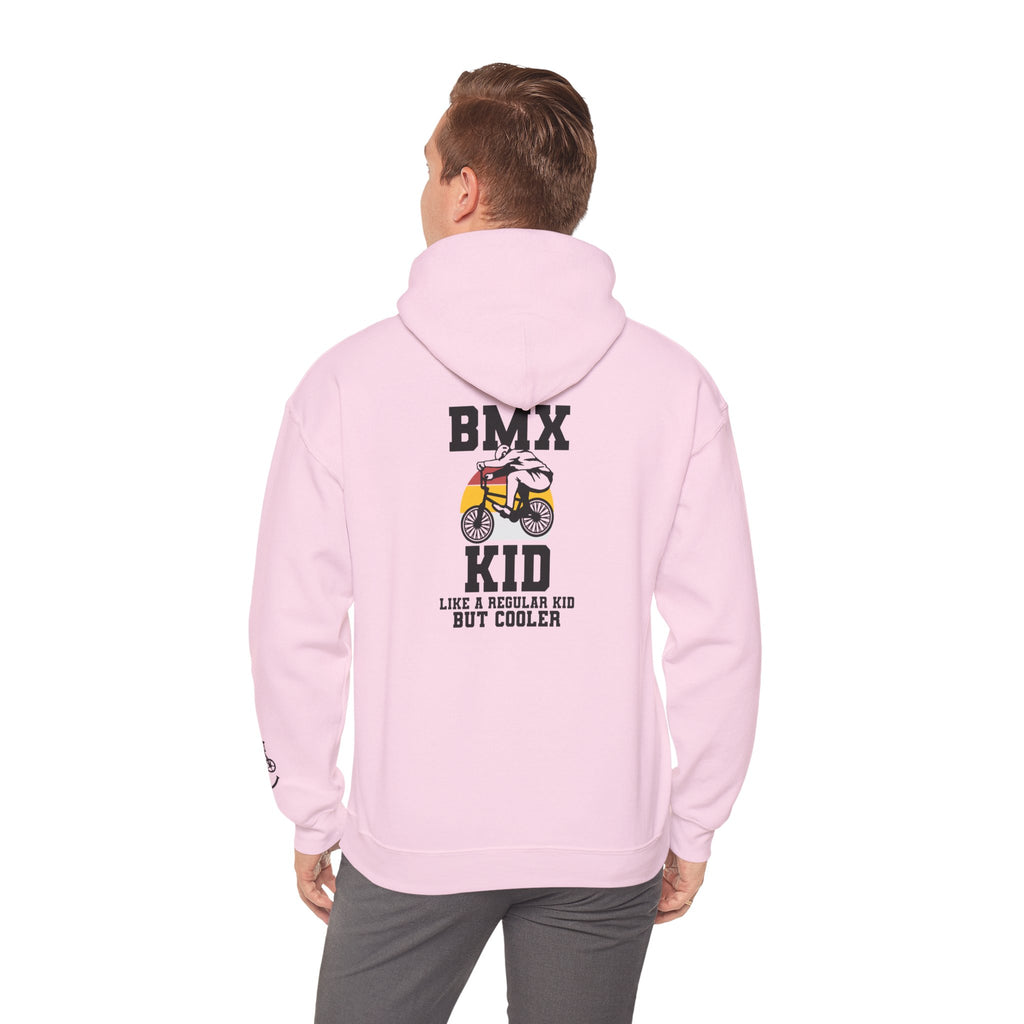 Rad-BMX Kid Hoodie — "Like a Regular Kid But Cooler" Youth BMX Pullover