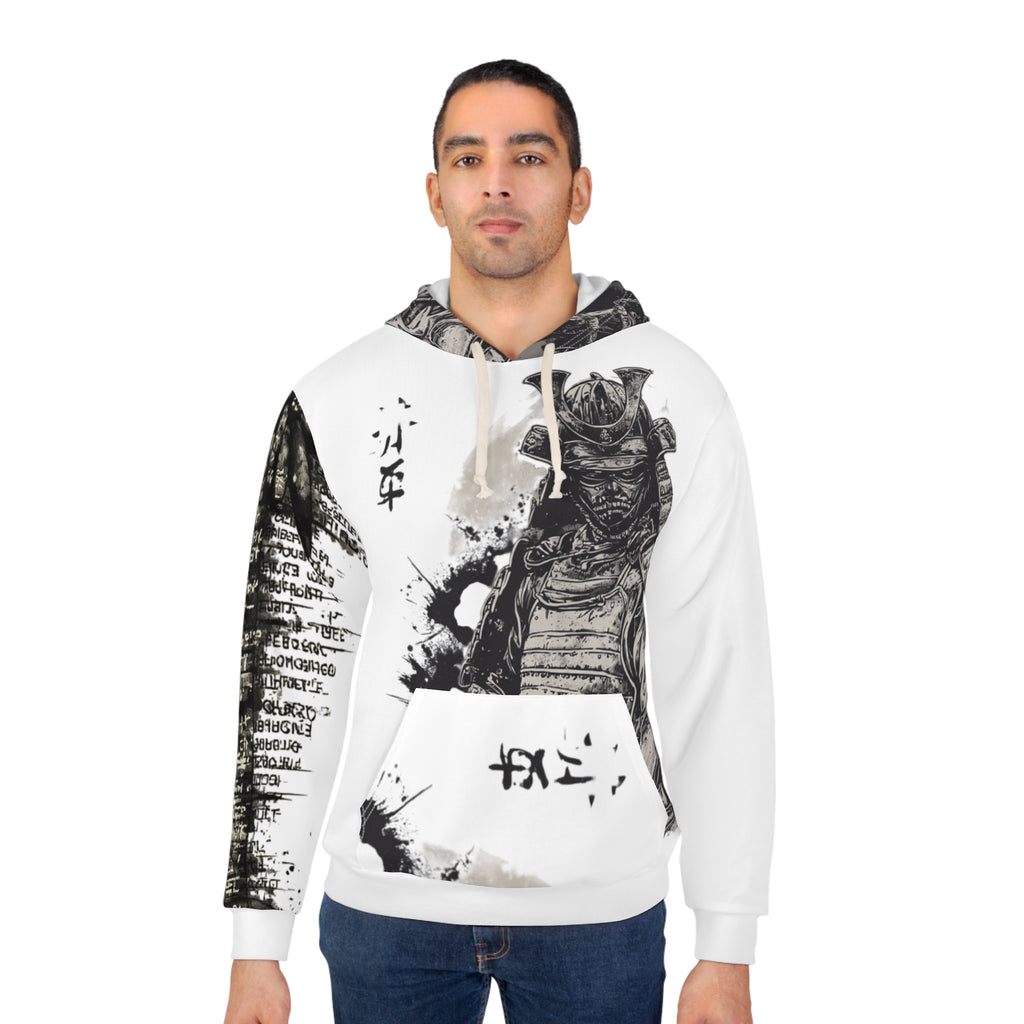 Mindset- Samurai Warrior Unisex Pullover Hoodie - Bold Graphic Design