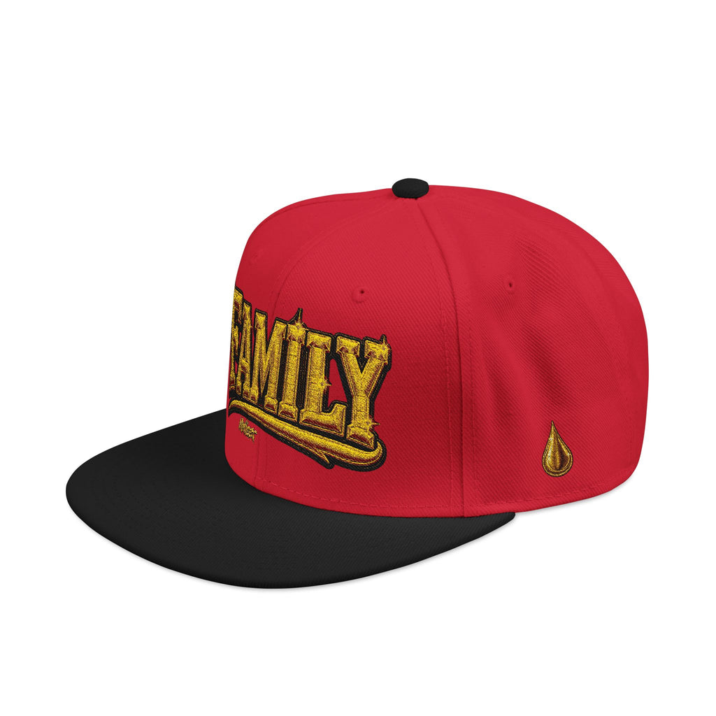 Hat- 'Family' Gold Snapback Hat – Urban Streetwear Cap