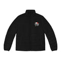 Henny-Gamefarm Puffer Jacket — "Dro's Henny's" Mexican Gamefowl Logo