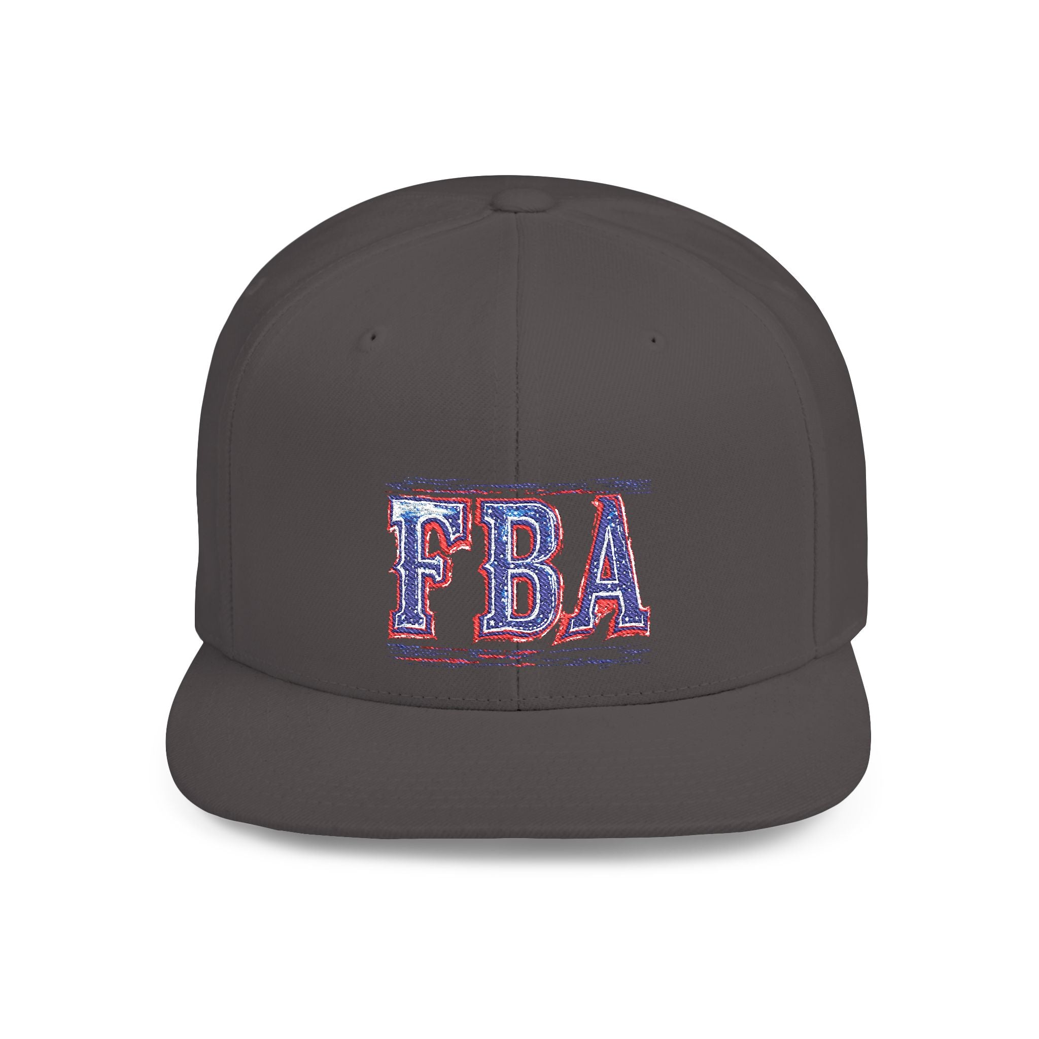 FBA- Distressed Patch Snapback Hat