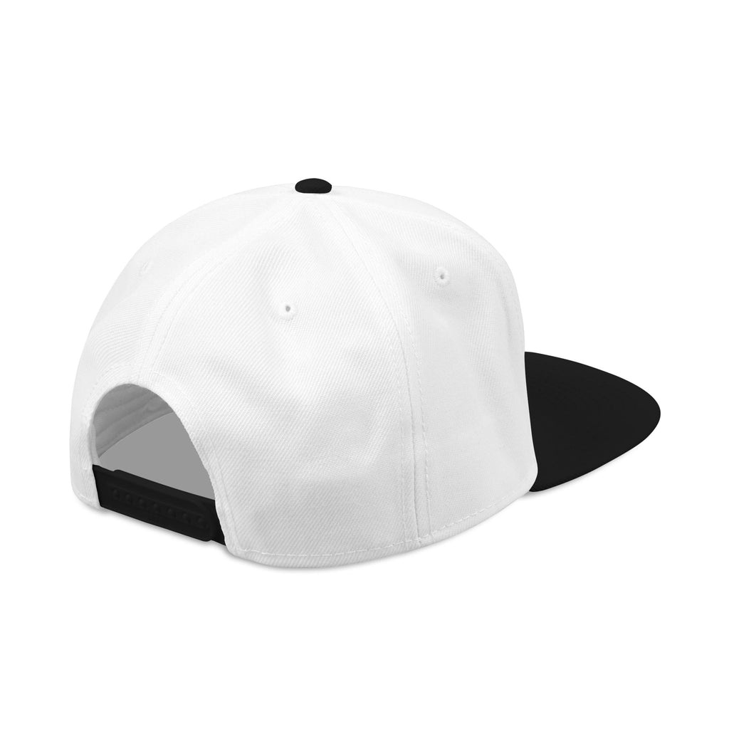 Hat-Embroidered Gold Graffiti Snapback Hat