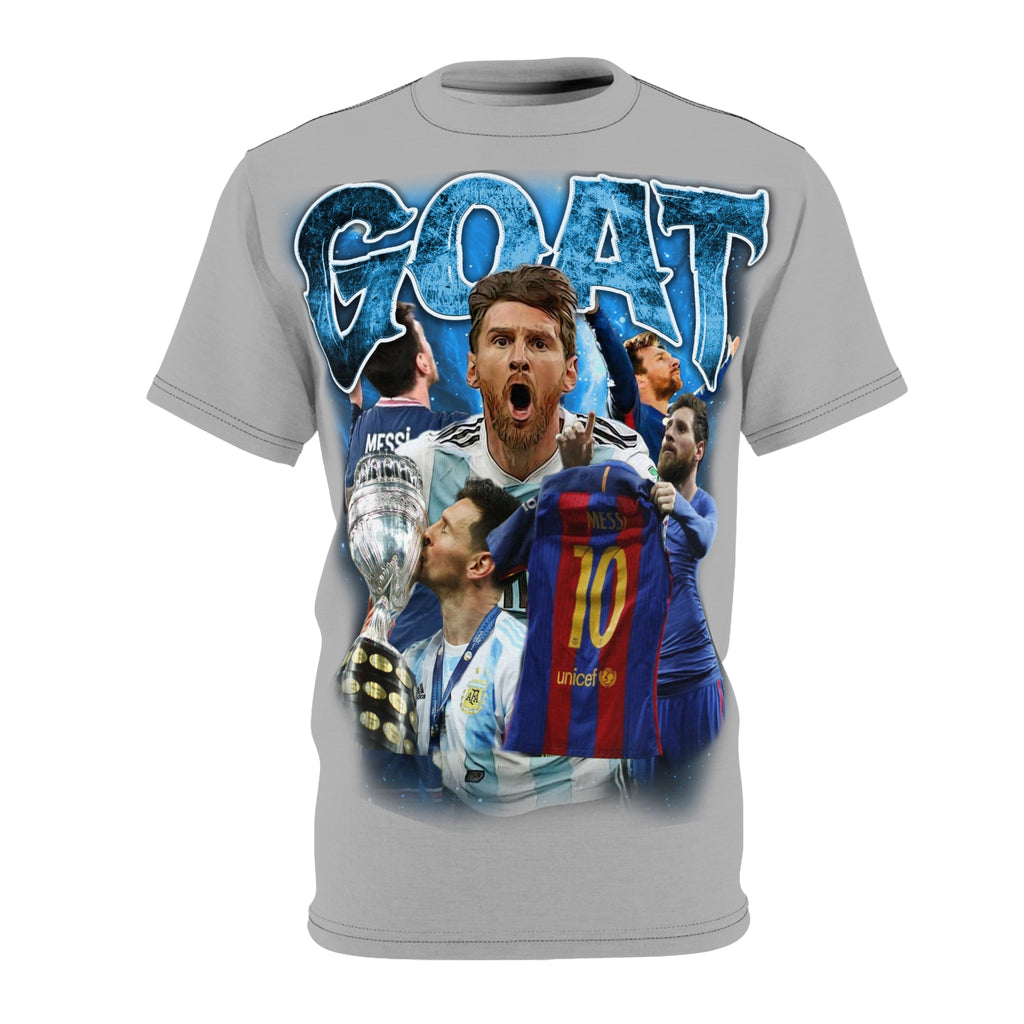 Team-GOAT Soccer T‑Shirt – Iconic Football Legend Collage Tee