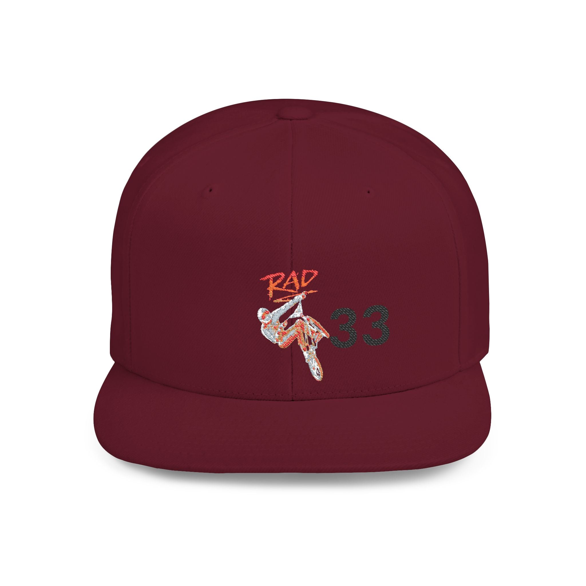 Rad-Flat Bill Snapback
