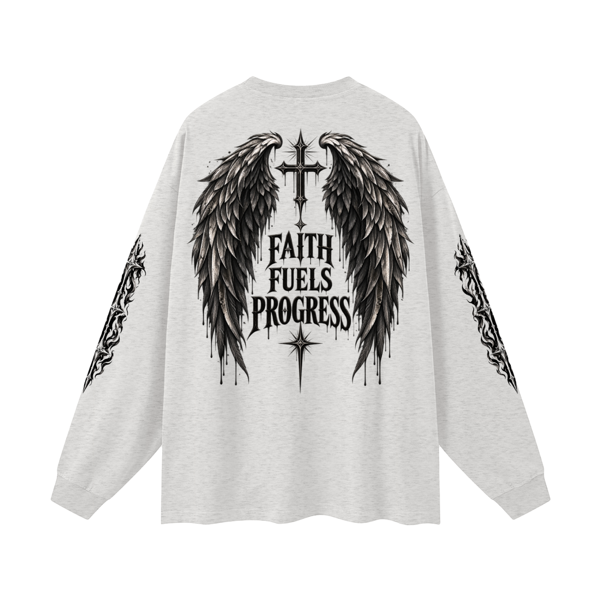 7NV-Oversized Unisex Long Sleeve T-Shirt