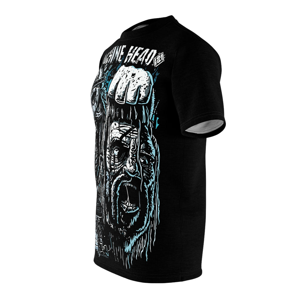 Metal- Machine Head Viking Skull Tee — Heavy Metal Band Graphic T-Shirt