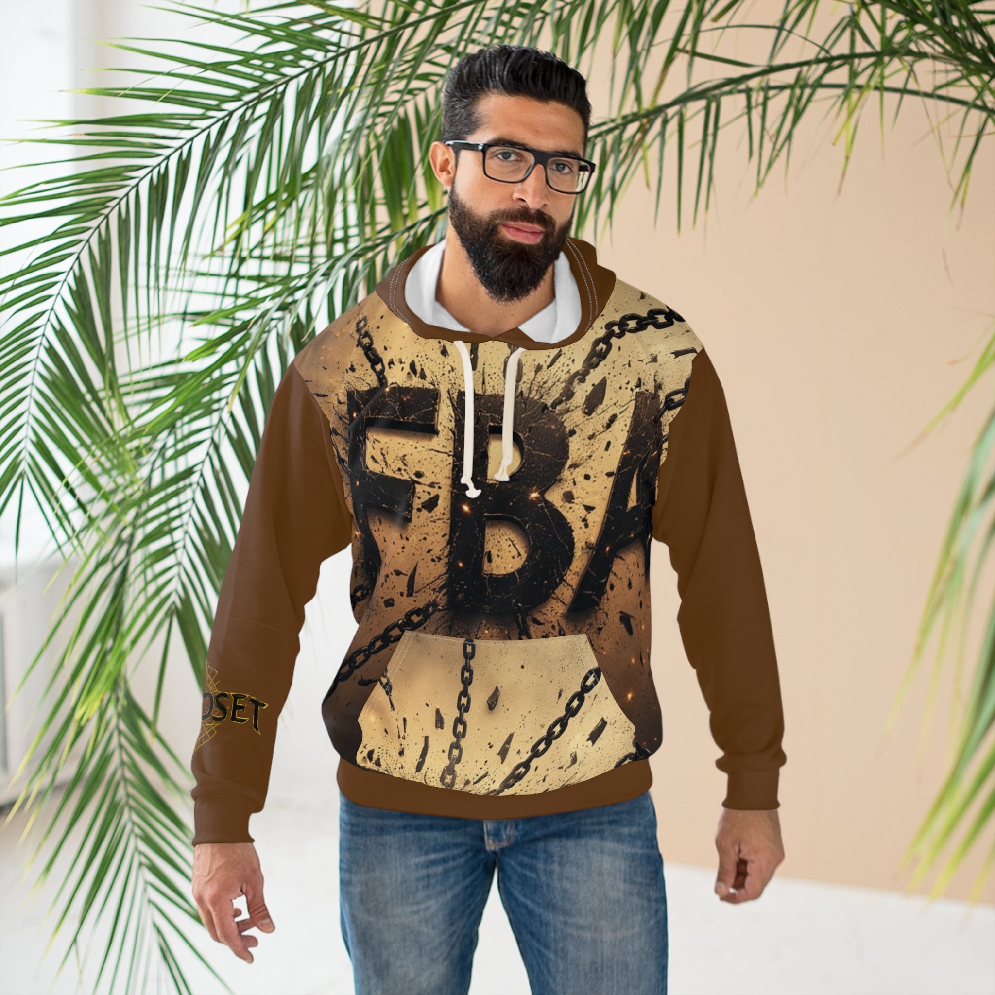 FBA- Chains Graphic Hoodie — Bold E-commerce Seller Pullover